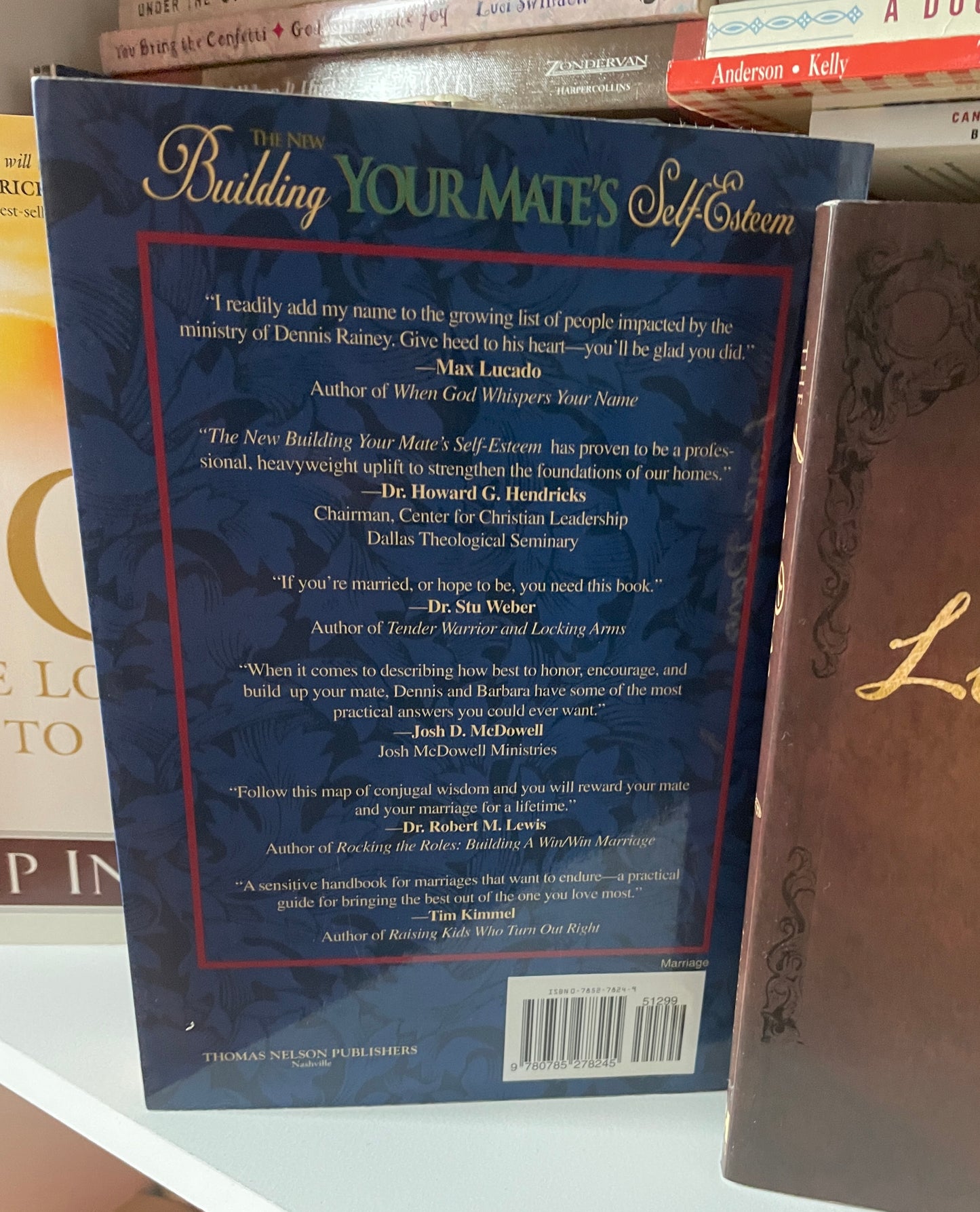 The New Building Your Mate's Self-Esteem