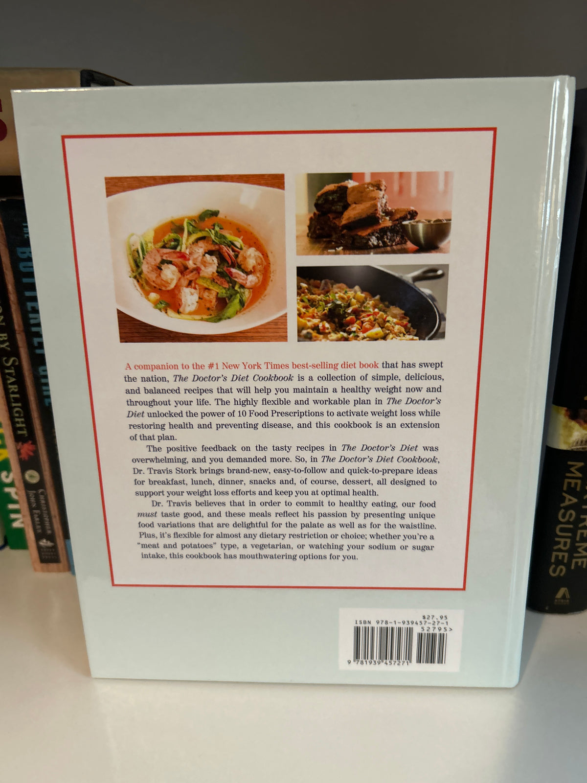 The Doctor's Diet Cookbook: Tasty Meals for a Lifetime of Vibrant Health and Weight Loss Maintenance
