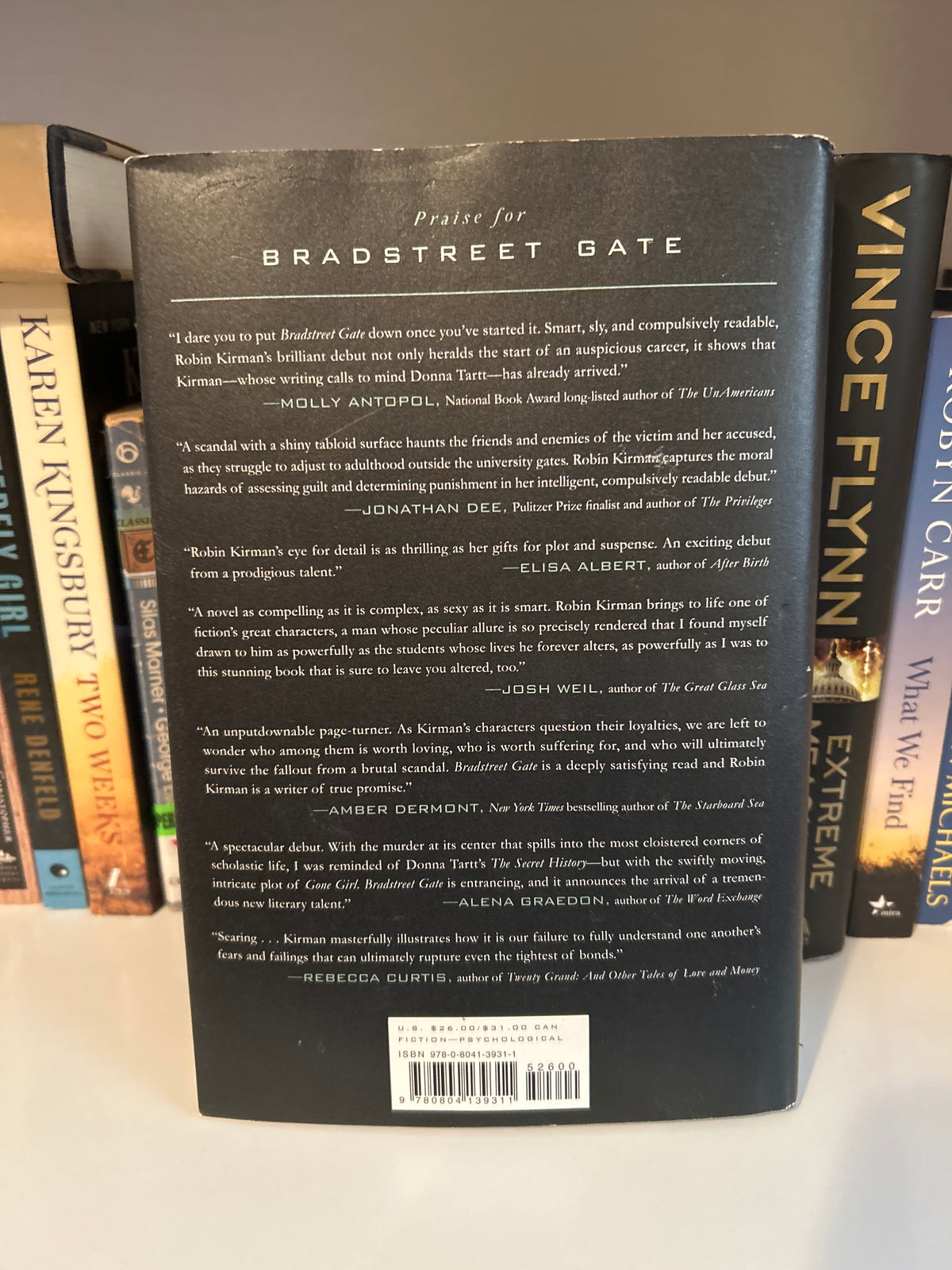 Bradstreet Gate: A Novel