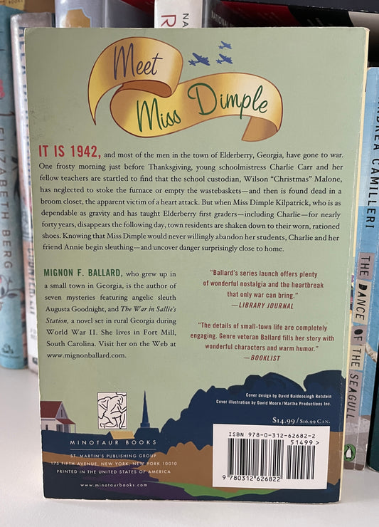 Miss Dimple Disappears: A Mystery (Miss Dimple Mysteries, 1)
