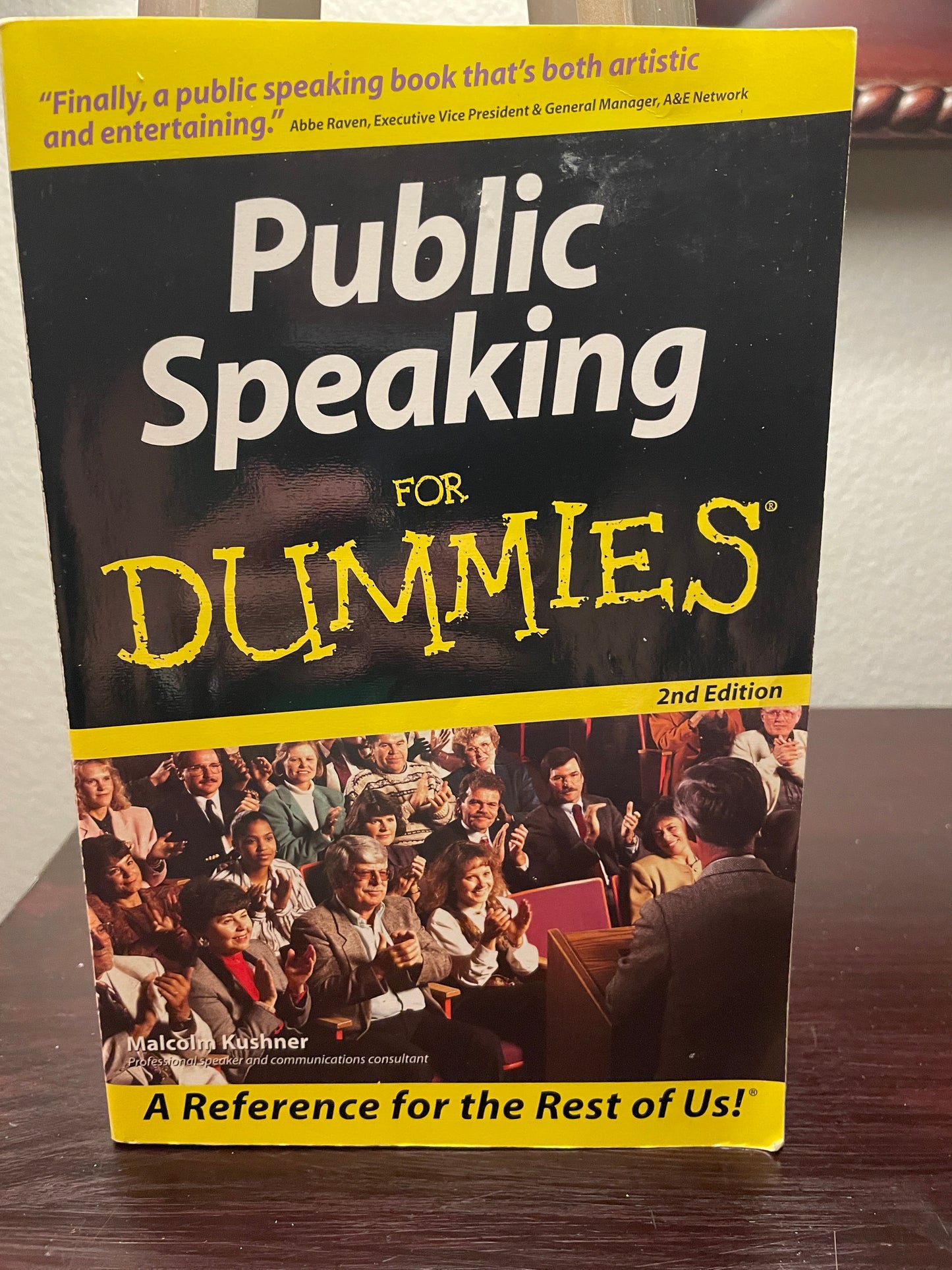 Public Speaking for Dummies book cover