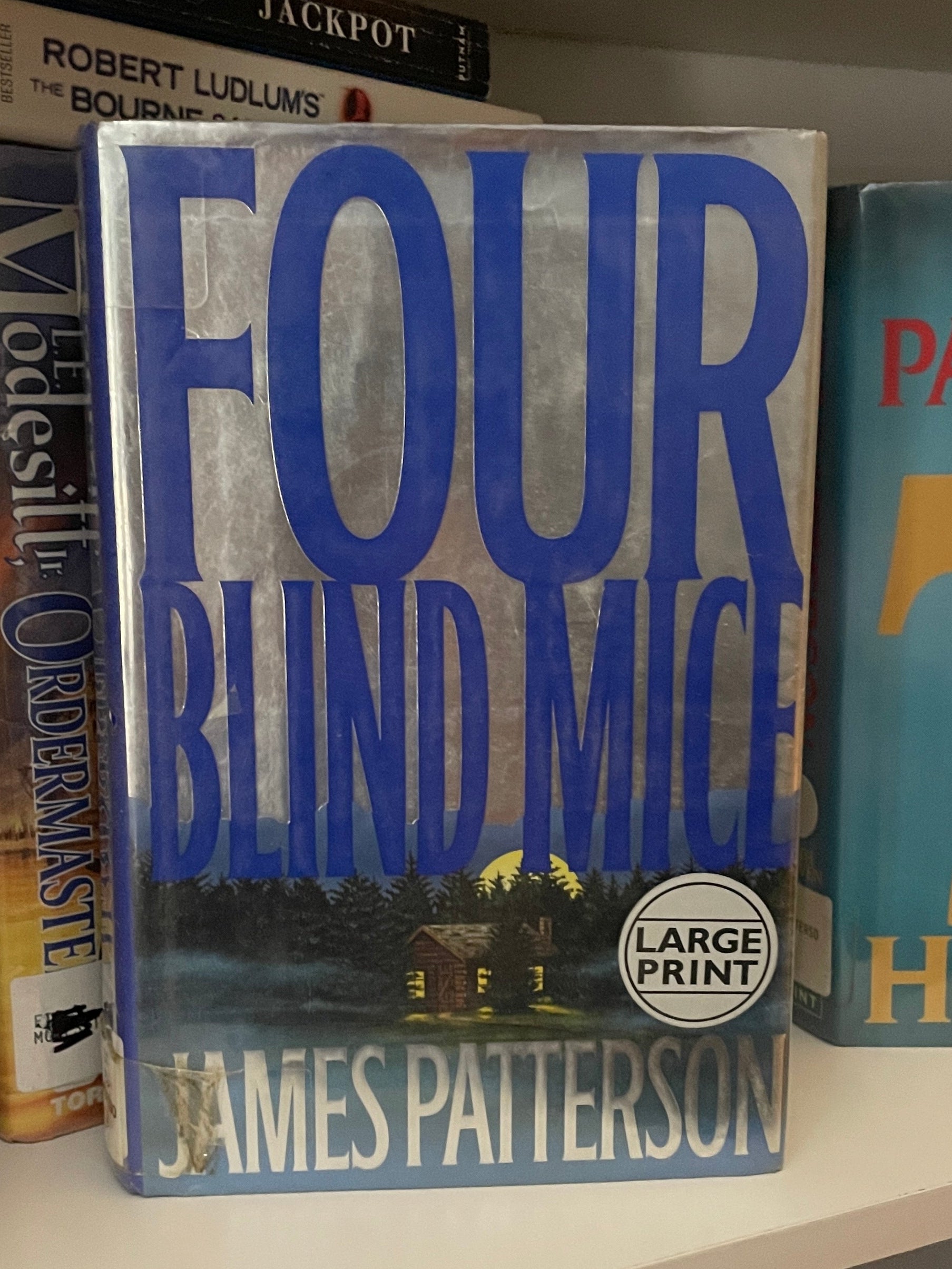 Four Blind Mice James Patterson book cover
