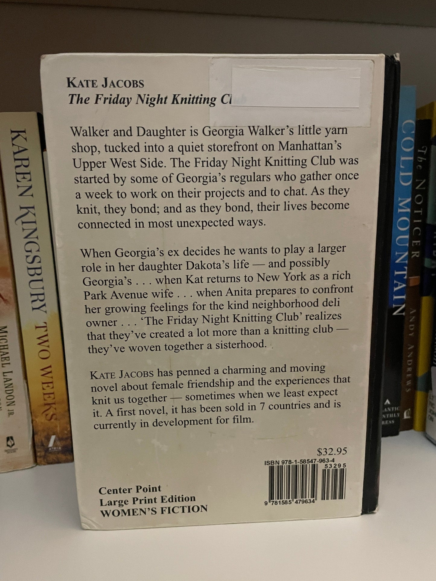 The Friday Night Knitting Club (Large Print)