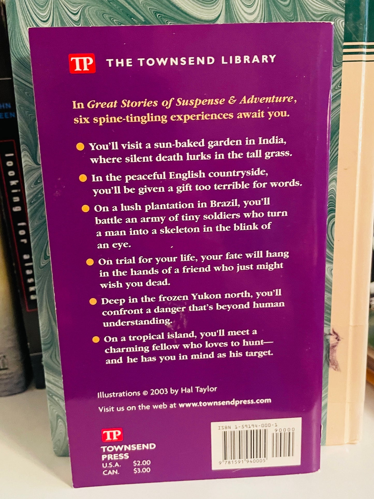 Great Stories of Suspense and Adventure (Townsend Library)