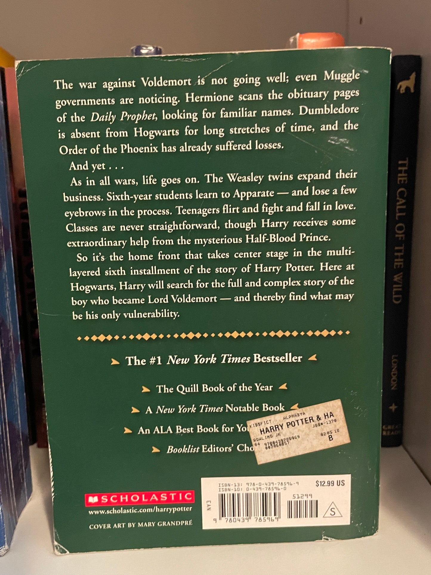 Harry Potter and the Half-Blood Prince (Book 6)