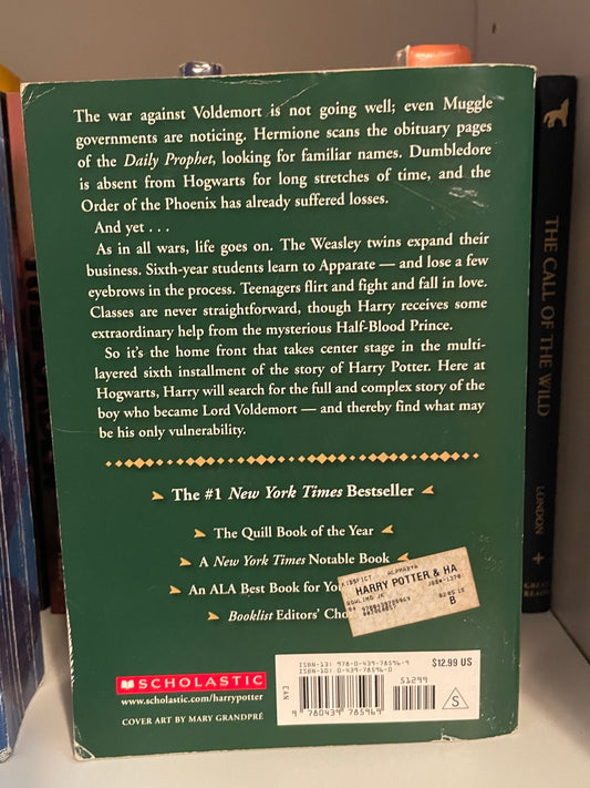 Harry Potter and the Half-Blood Prince (Book 6)