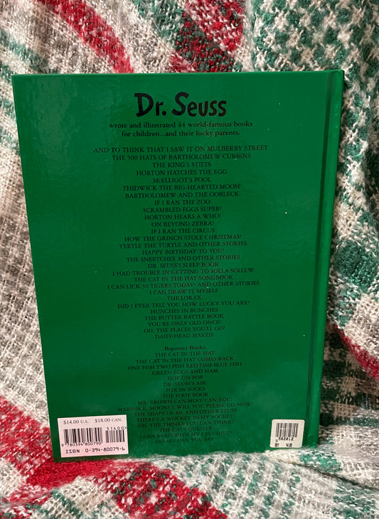 How the Grinch Stole Christmas! (Classic Seuss)