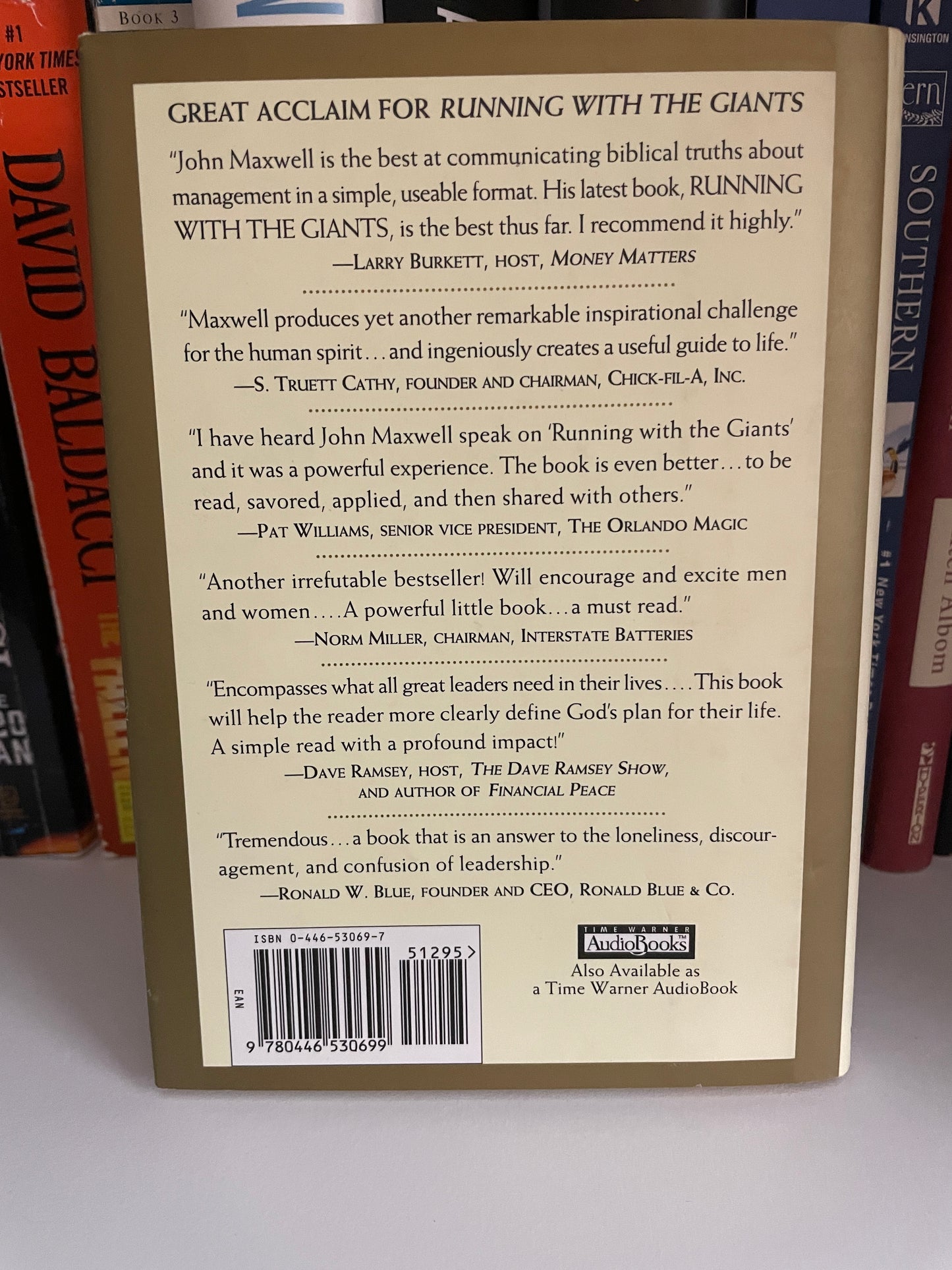 Running with the Giants: What the Old Testament Heroes Want You to Know About Life and Leadership (Giants of the Bible)