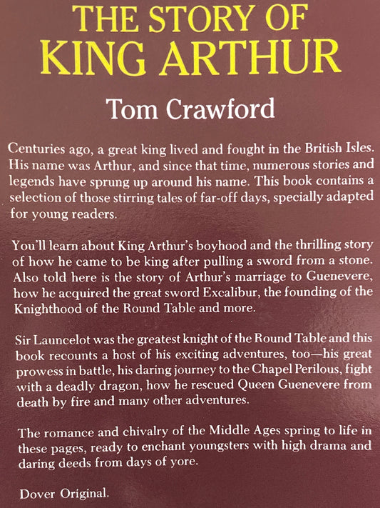 The Story of King Arthur (Dover Children's Thrift Classics) - The Aged Page