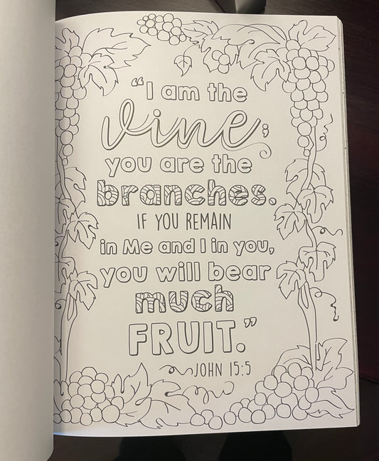 For I Know The Plans Coloring Book for Adults - The Aged Page