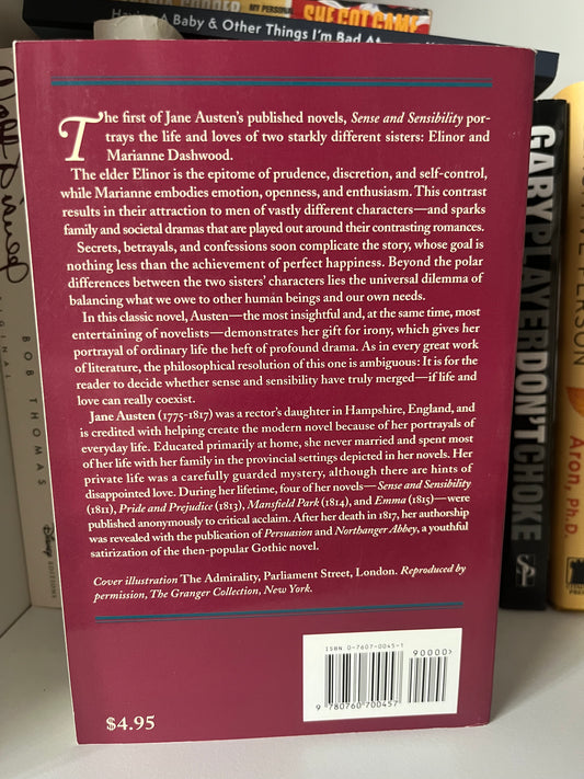 Sense and Sensibility