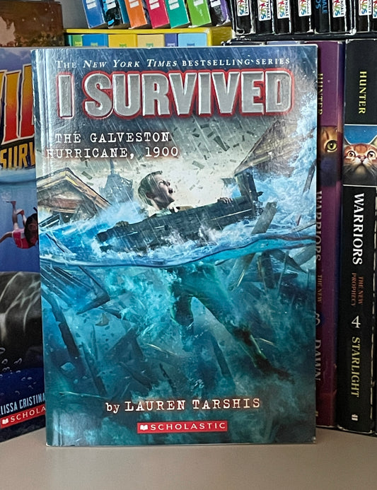 I Survived the Galveston Hurricane 1900 book cover