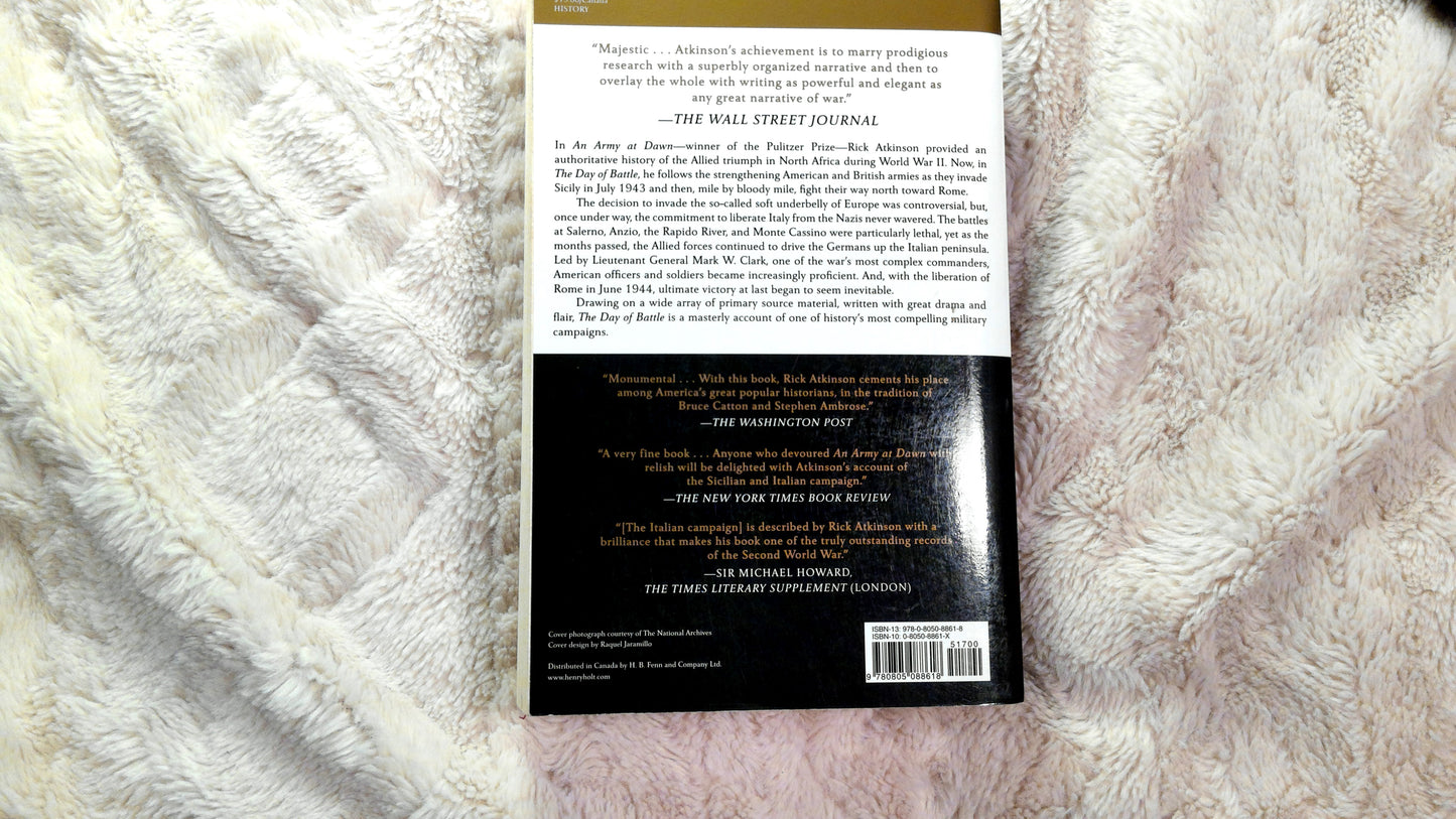 The Day of Battle: The War in Sicily and Italy, 1943-1944 (The Liberation Trilogy, 2) - The Aged Page