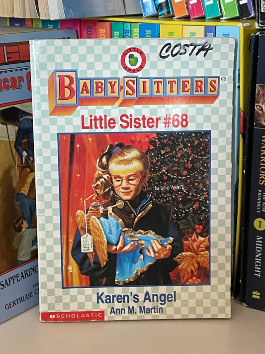 Baby Sitters: Little Sister #68 Karen's Angel book cover