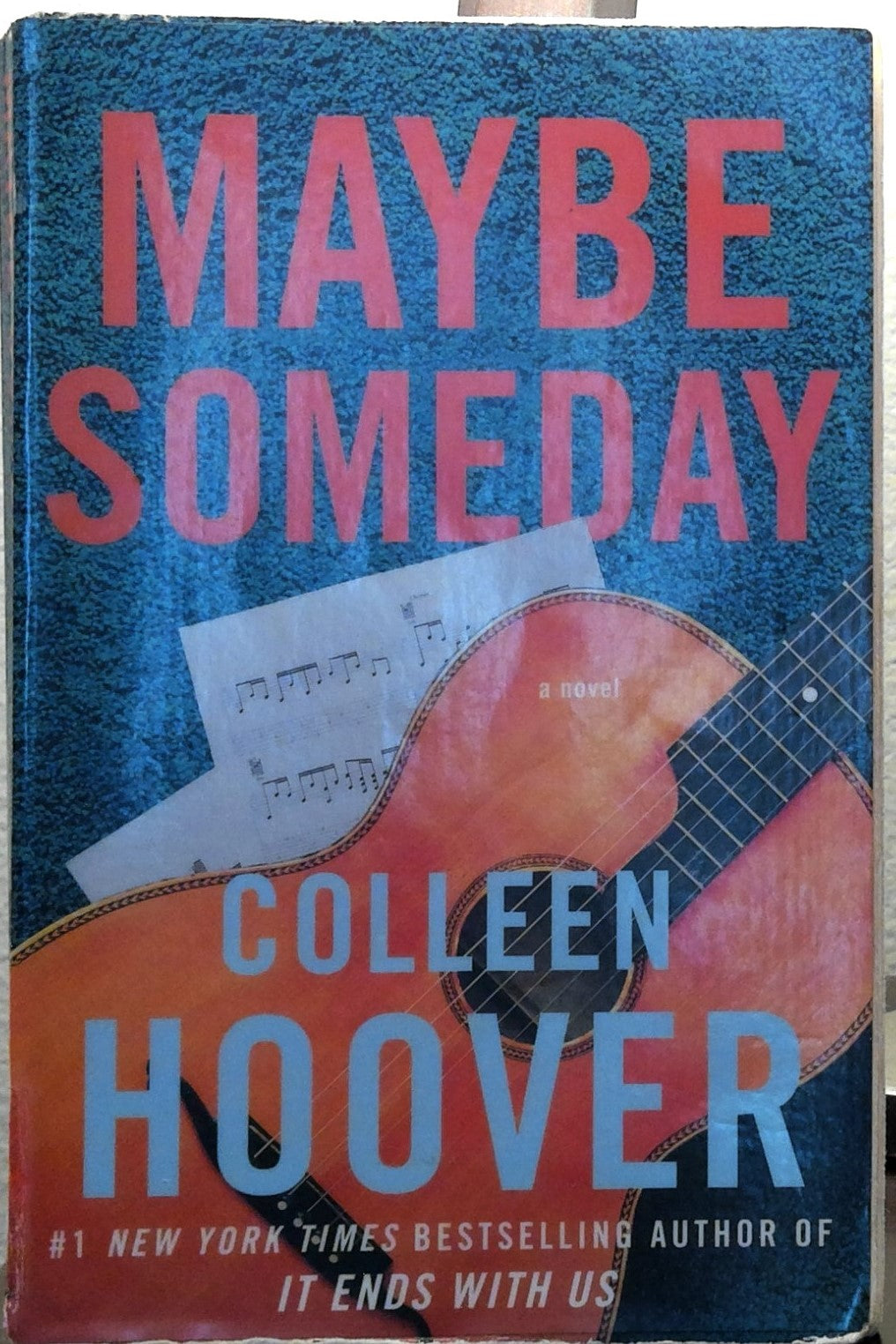 Maybe Someday Colleen Hoover book cover