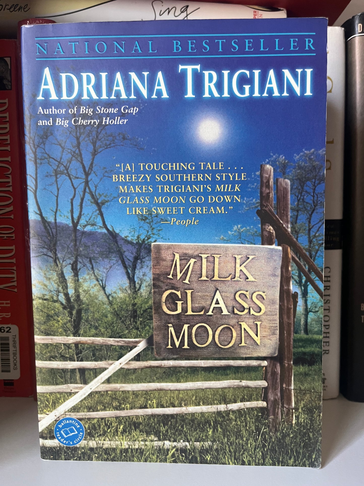 Milk Glass Moon (Big Stone Gap)
