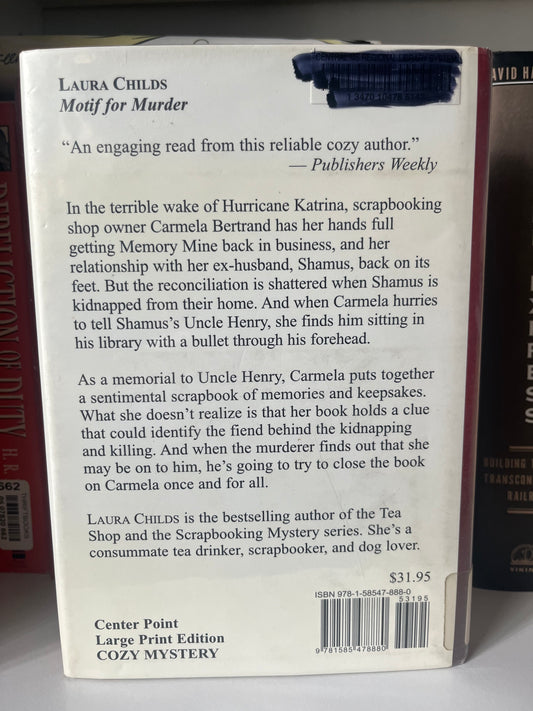 Motif for Murder (Center Point Premier Mystery (Largeprint))