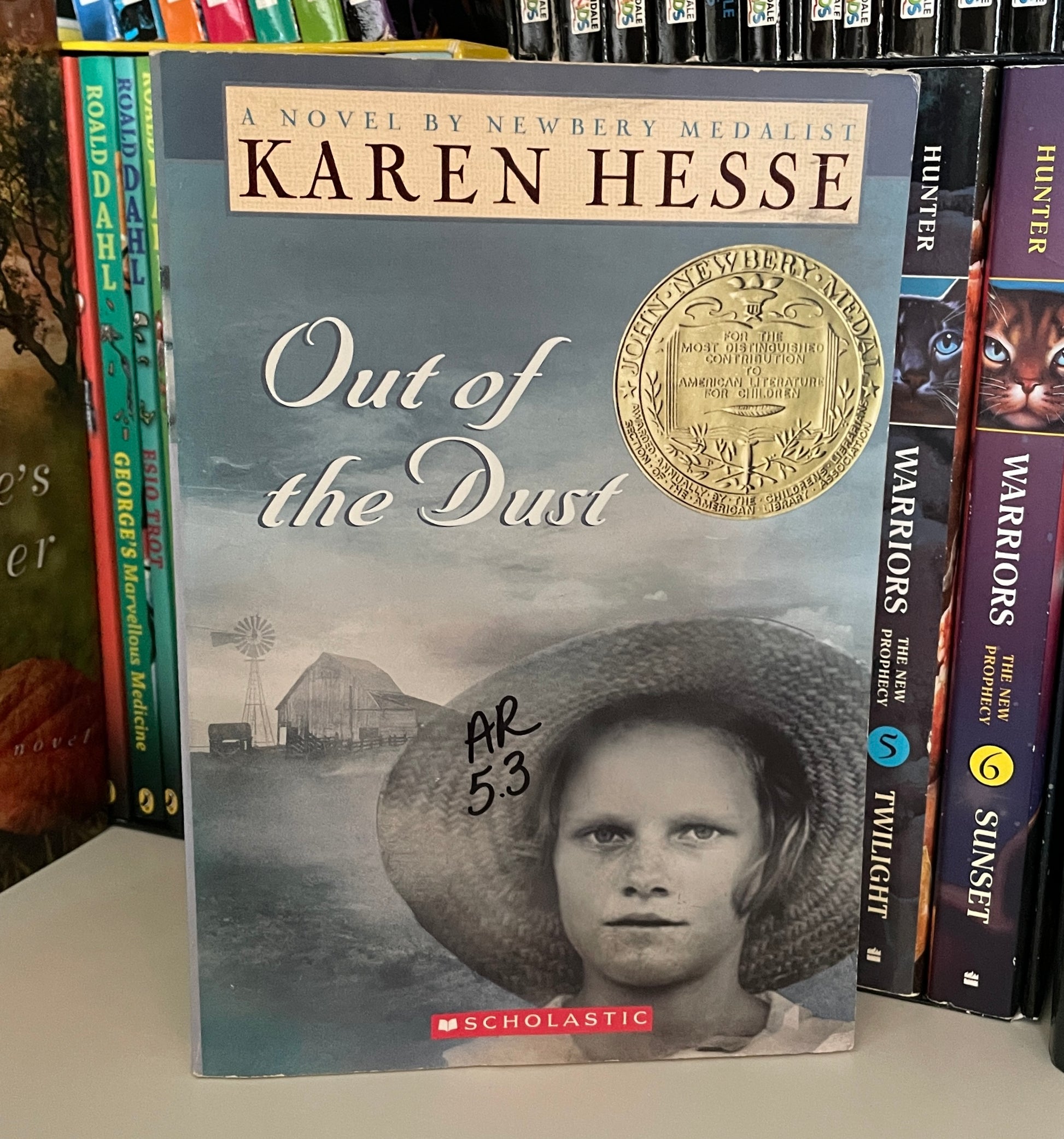 Out of the Dust book cover