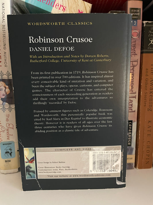 Robinson Crusoe (Wordsworth Classic)
