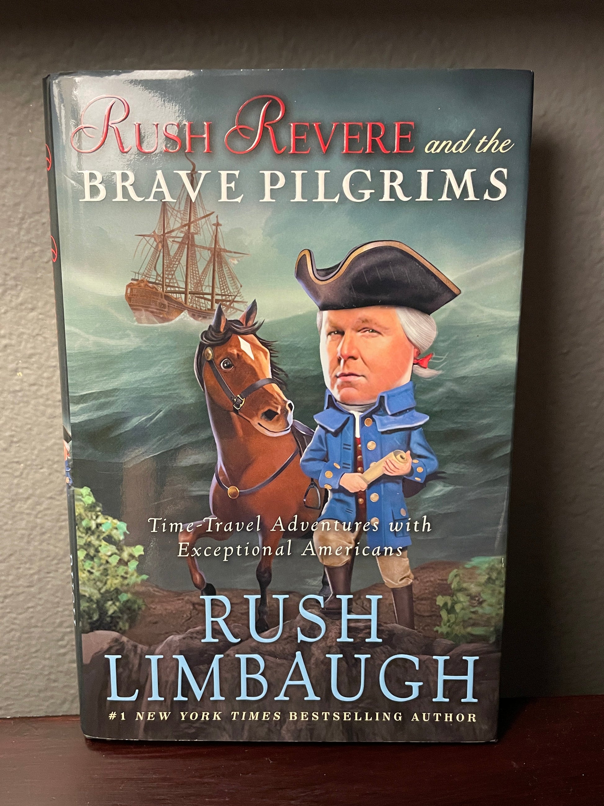 Rush Revere and the Brave Pilgrims book cover