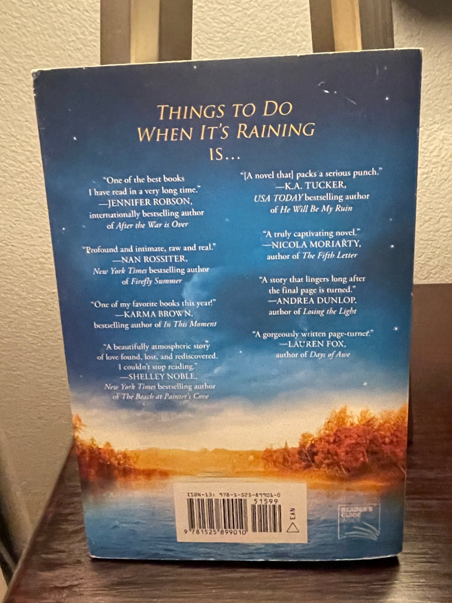 Things to Do When It's Raining