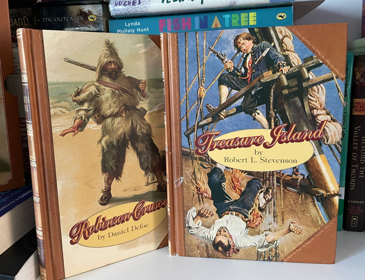 Treasure Island  & Robinson Crusoe