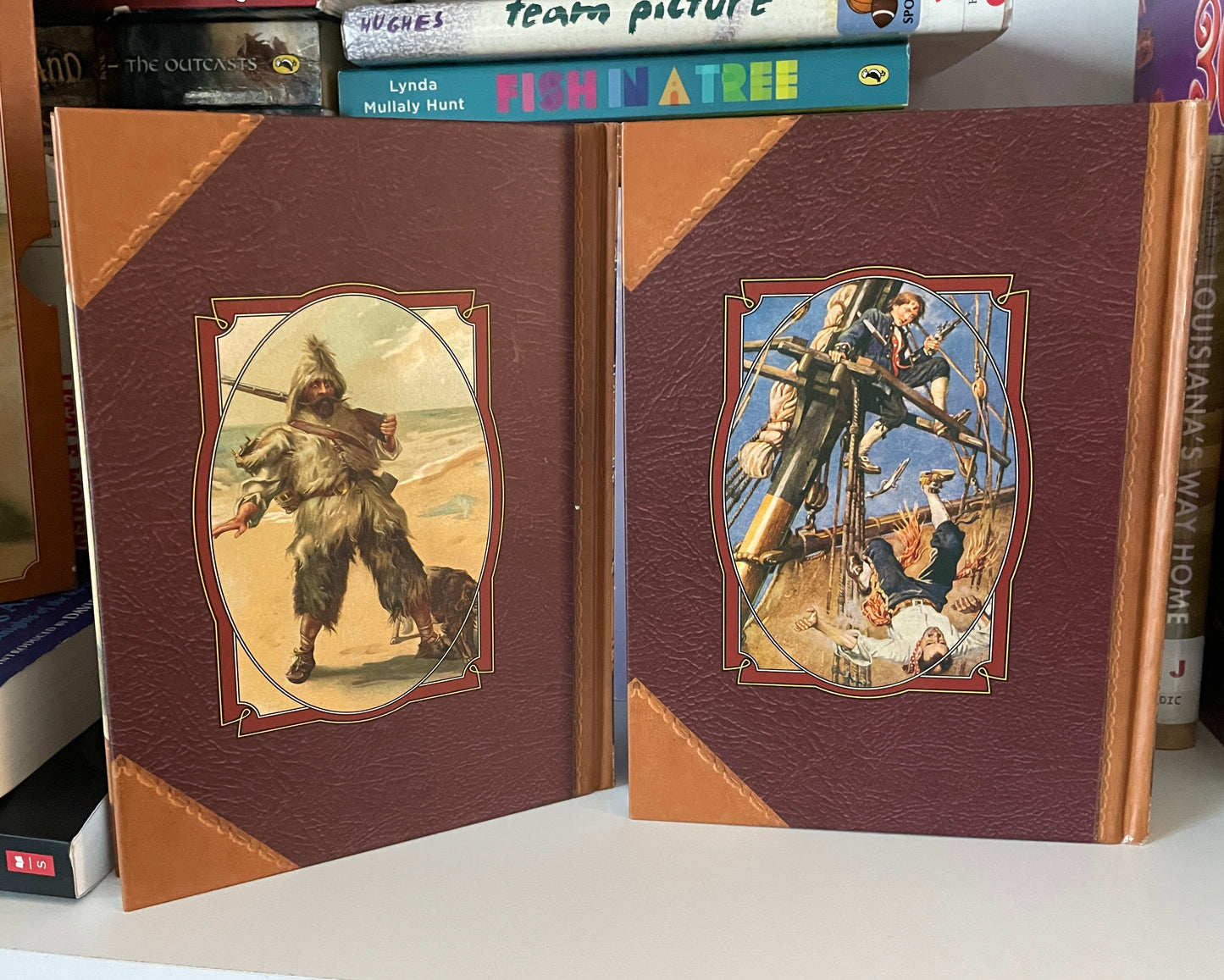 Treasure Island  & Robinson Crusoe