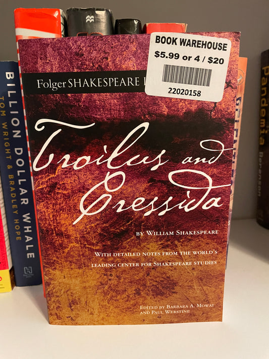 Troilus and Cressida (Folger Shakespeare Library)