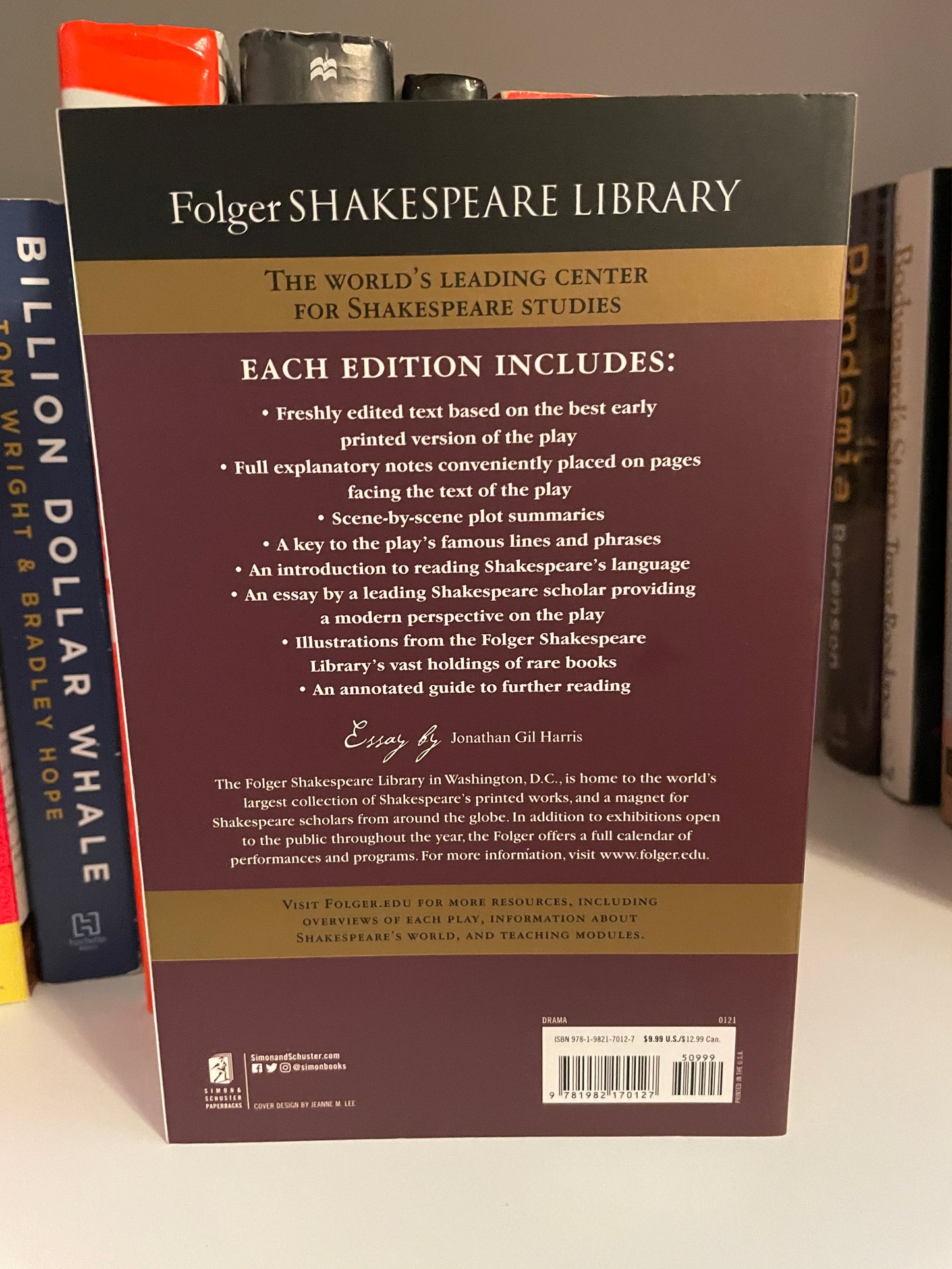 Troilus and Cressida (Folger Shakespeare Library)