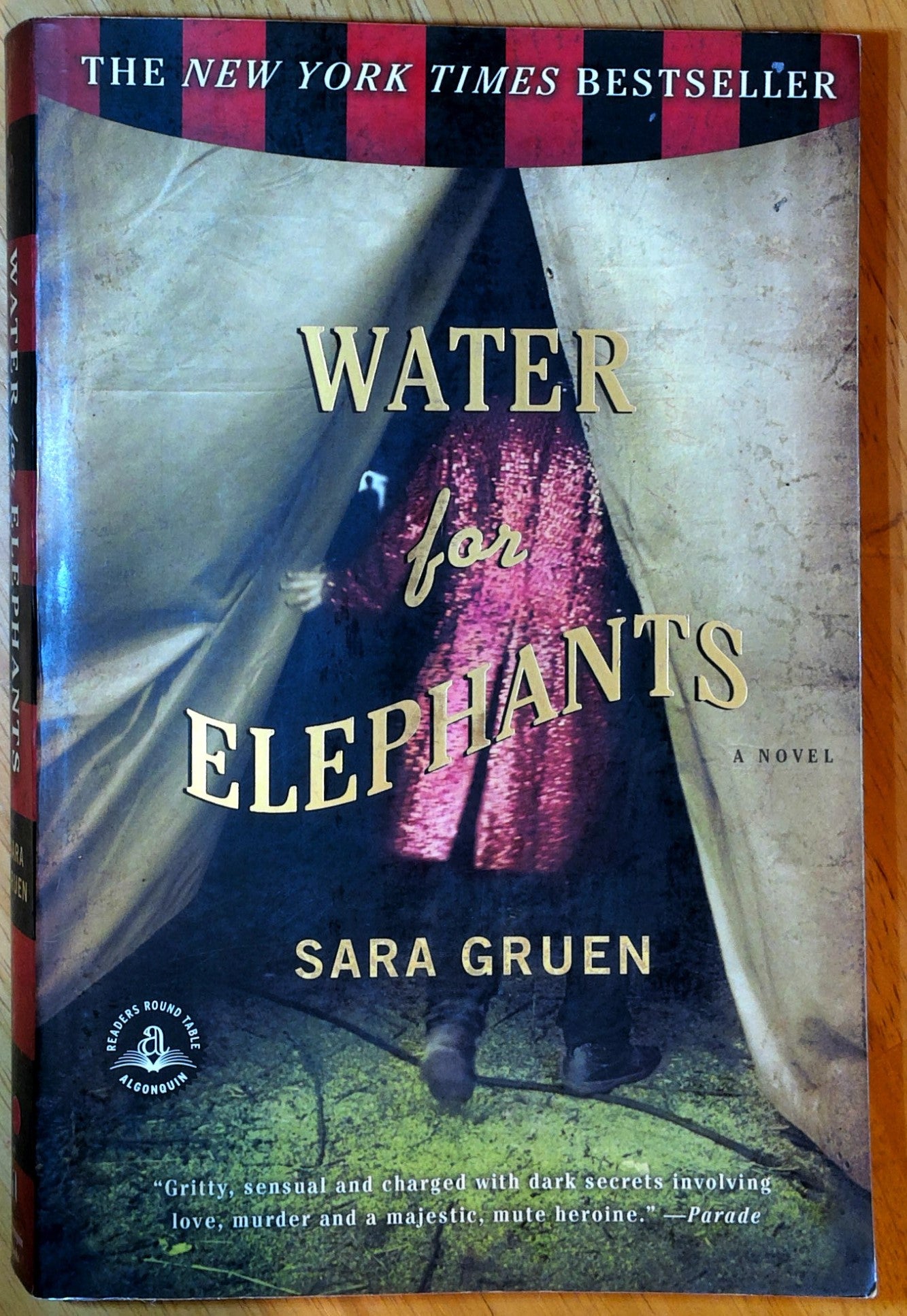 Water for Elephants: A Novel - The Aged Page